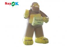 China Customized Size Giant Inflatable Gorilla For Commercial Advertising supplier