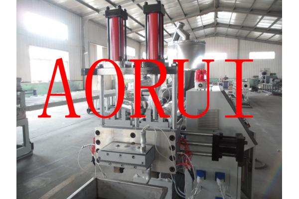 LDPE Spaghetti Plastic Granules Machine PP Film Recycled Stable Extrusion