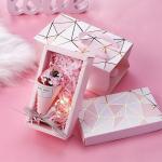 Middle Rectangle Gift Boxes Packaging Rigid Cardboard Paper Base And Lid Gift Boxes for sale