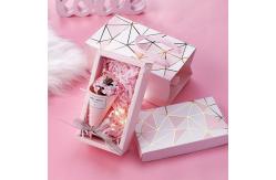 China Middle Rectangle Gift Boxes Packaging Rigid Cardboard Paper Base And Lid Gift Boxes supplier