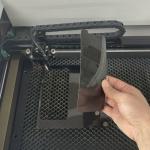 High Speed CO2 Glass Guard Cutting Machine For Mobile Phone