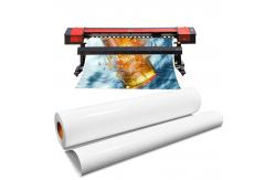 China 200mic Pigment Inkjet Poster Banner Polypropylene 200mic Glossy PP Synthetic Paper Roll supplier