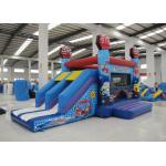 Hot sale inflatable car house jumping PVC material inflatable jumping house 4 in 1 inflatable bouncy house for sale for sale