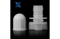 China Stand Up Beverage Pouch Automatic Horizontal Side Spouted Doypack Spout Caps supplier