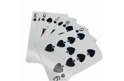 China Matt Varnishing Black Core Paper CMYK 52 Playing Cards Printable supplier