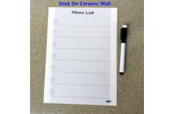 China No Residue Self Adhesive Whiteboard Paper ODM Washable Dry Erase Board supplier