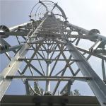 3 Or 4 Legged Telecom Lattice Tower Steel Antenna Customized 10 Mtr for sale