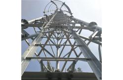 China 3 Or 4 Legged Telecom Lattice Tower Steel Antenna Customized 10 Mtr supplier