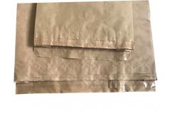 China High Strength Sewn Open Mouth Multiwall Paper Bags Pinch Bottom For Packaging supplier