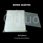 PVC Free Transparent Clear Card Sleeves Non Glare Double Matte SGS for sale