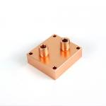 Copper Medical Friction Welding Stir Water Cooling Plate Block FSW for sale
