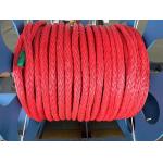 100% 12 19mm Synthetic Uhmwpe Material 12 Strand Braided Sail Tow Rope for Yacht for sale