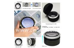 China Mini Magnifier Handheld Microscope Zoom Magnifier With LED 5X G11.5002 supplier