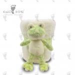 Stuffed Child Friendly Baby Comforter Toy Rectangular Fog Linen Blanket for sale