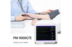 China Reliable Multi Parameter Patient Monitor PM-9000 15 Inch Optional Mobile Cart supplier
