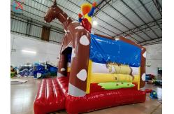 China Customzied Inflatable Horse Theme Jumping House Inflatable Bouncy Castle supplier