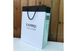 China Recyclable Biodegradable Custom Handle Gift Paper Bag Packaging for Small Business supplier