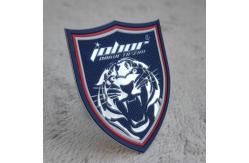 China Customized Washable Clothing 3D Silver Tpu Heat Transfer Label For Garment supplier