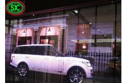 China Flexible Magic Window Glass Transparent LED Screen Display P6.25 supplier