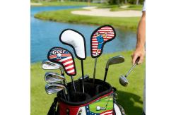 China Neoprene Sublimation Golf Headcover Blanks Personalized Golf Club Covers supplier