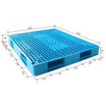 Durable Virgin PP Euro Plastic Pallet Double Faced 1400x1200mm