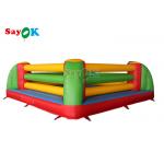 Outdoor Competition Inflatable Sports Games Oxford Boxing Ring For Kids 5x5x1.5m for sale