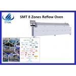 8 Zones Reflow Soldering Machine High Speed Reflow Oven For PCB Assembly Line for sale