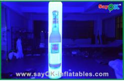 China Promotional LED Inflatable Lighting Decoration Small Inflatable Pillar 2m Height supplier
