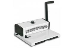China A5 Paper Wire Spiral Binding Machine , 120 Sheets Small Spiral Binding Machine supplier