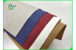 China 0.88mm Washable Paper White & Army - Green & Brown Width 150cm For Backpack supplier