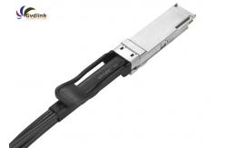 China QSFP-4X10G-AC7M 40G 7M Qsfp To Sfp+ Breakout Cable supplier