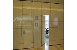 China Hotel Decorative Room Separator Folding Partition Walls Fire Proof supplier