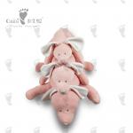 Plushy Animal Soft Plush Toy 60cm Papa Pink Bunny Plushie