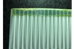 China Heat Resistant Plain Weave Polyester Mesh Conveyor Belt For Fiberboard Plants supplier