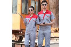 China Short Sleeve OEM Construction Worker Uniform Customized Logo supplier