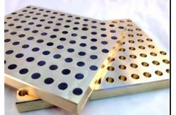 China Cube Copper Brass Graphite Lube Plate Maintenance Free Maintenance Free Plate Bearings supplier