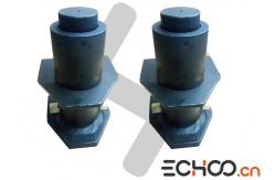 China High Toughness DH55 Mini Track Excavator Track Adjuster Long Service Life supplier