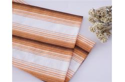 China Absorb Sweat Knit Striped Jacquard Fabric 180cm Width supplier