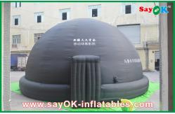 China Blue Inflatable Planetarium Astronomy Teaching Tent 3.2M For 360-degree Watching supplier