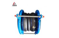 China Axial Multi Sphere Flexible Rubber Joint With Bolts And Nuts supplier