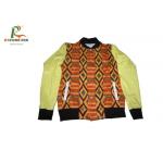 Outdoor Mens Waterproof Bomber Jacket , Winter Fleece Windbreaker Jacket for sale