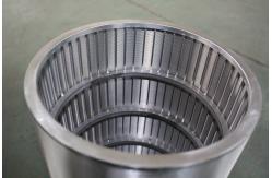 China Flexible Length 0.25m-3m Wedge Wire Screen for Versatile Applications supplier
