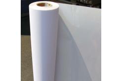 China PP Self Adhesive Film Gloss White Gloss supplier