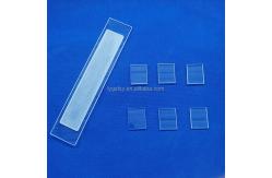 China Professional custom corrosion resistance high purity slotted quartz sheet supplier