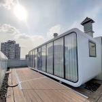 Modern Modular 20ft Pod Movable House Smart Apple Cabin Sleeping Container House for sale