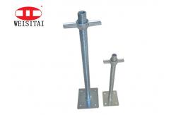 China 600MM Electro Galvanized Scaffolding Jack Base supplier