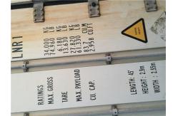 China Steel High Cube Reefer Container For Standard Shipping Container supplier