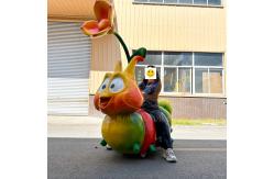 China Amusement Park Ride on Dinosaur Electric Scooter with Steel Frame and Remote Control supplier