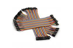 China 15cm Male To Male 40 Pin Solderless Breadboard Jumper Wires supplier