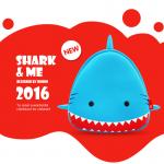 3D Cartoon Personalized Shark Backpacks For Kids Blue 10L Capacity  for sale